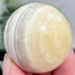 Zebra Calcite Sphere Healing Crystal Ball 120g 45mm