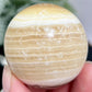 Zebra Calcite Sphere Healing Crystal Ball 156g 48mm