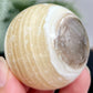 Zebra Calcite Sphere Healing Crystal Ball 156g 48mm