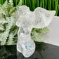 Clear Quartz Goddess Angel Female Torso with Wings Crystal 318g 110mm