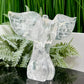 Clear Quartz Goddess Angel Female Torso with Wings Crystal 318g 110mm