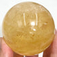 Honey Calcite Sphere Healing Crystal Ball 500g 70mm