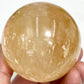 Honey Calcite Sphere Healing Crystal Ball 484g 69mm