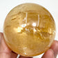 Honey Calcite Sphere Healing Crystal Ball 484g 69mm