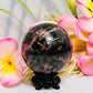 Rhodonite Sphere Healing Crystal Ball 562g 66mm