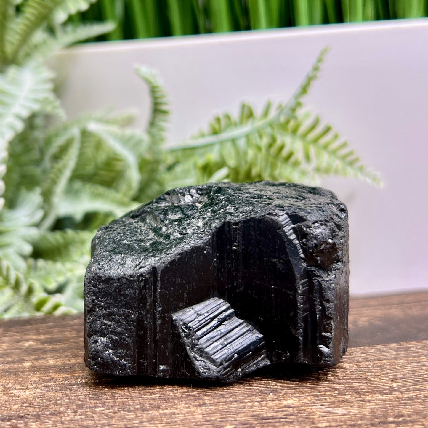 Black Tourmaline Raw Specimen Crystal 232g