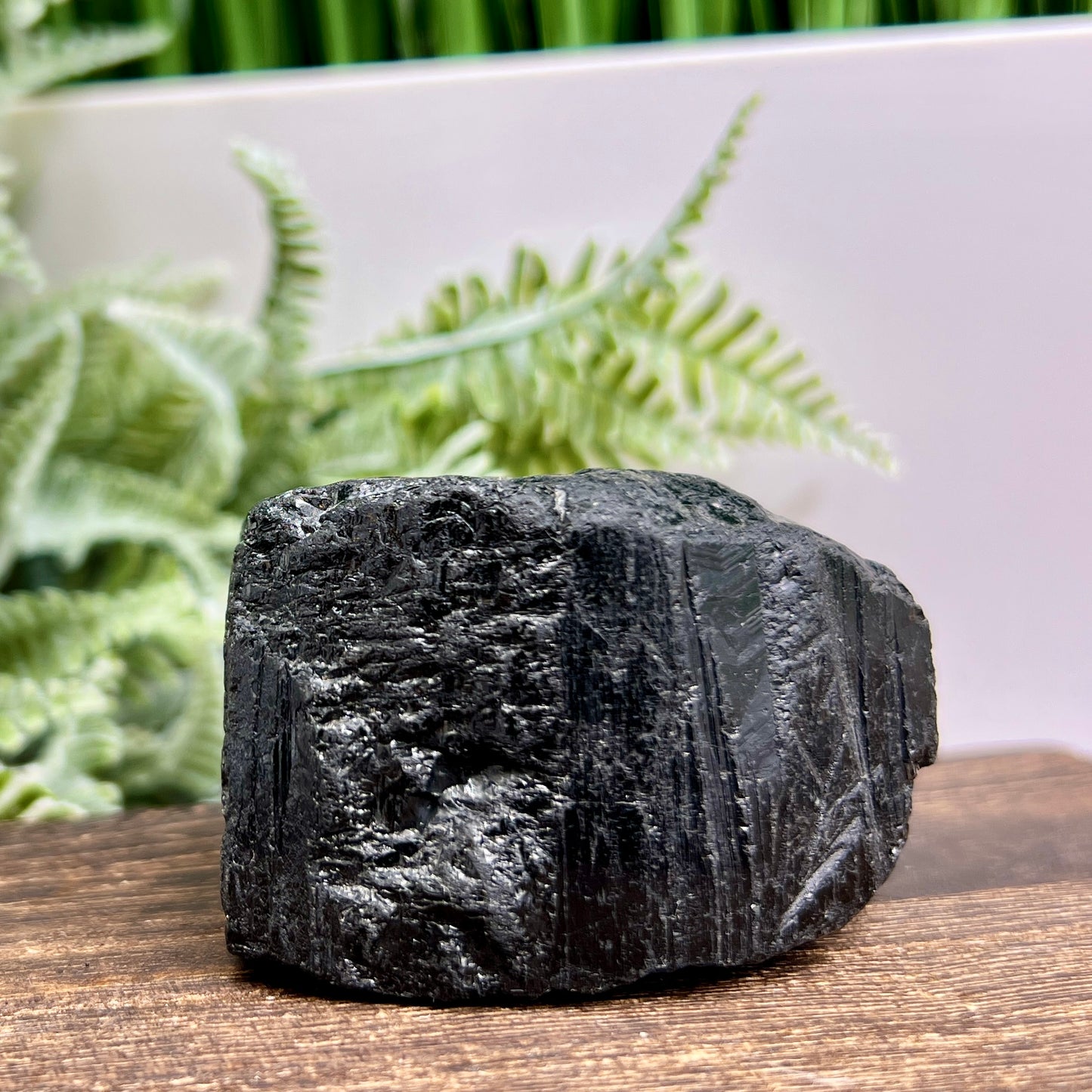 Black Tourmaline Raw Specimen Crystal 232g