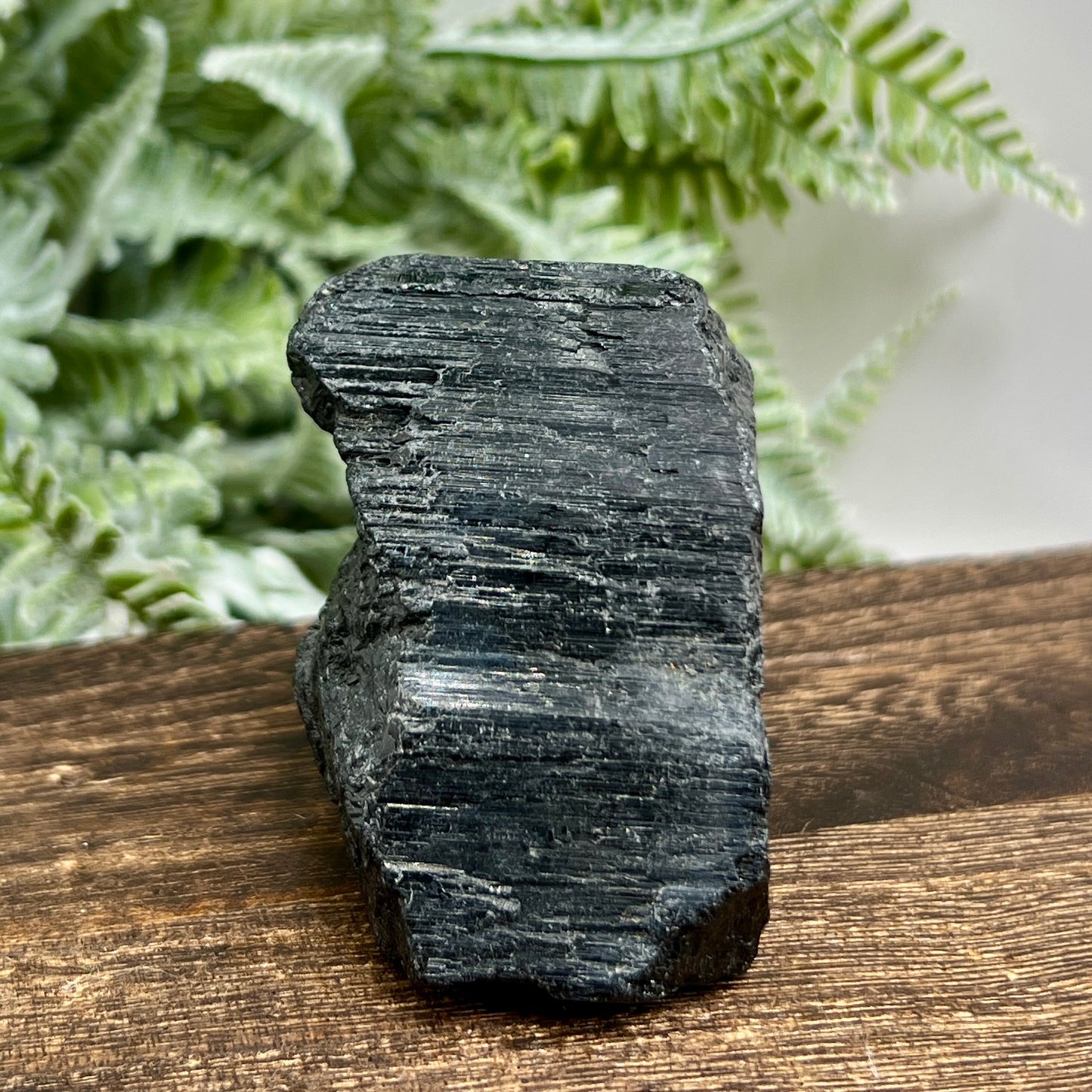 Black Tourmaline Hay Stack Raw Specimen Crystal 178g