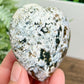 Bubble Sea Ocean Orbicular Jasper Heart Crystal Carving 184g