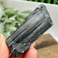 Black Tourmaline Raw Specimen Crystal 152g