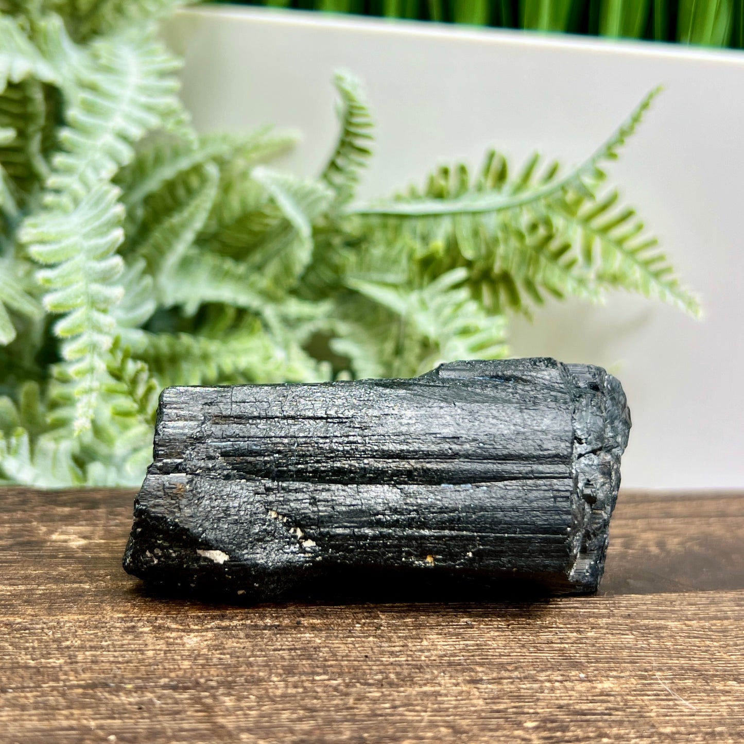 Black Tourmaline Raw Specimen Crystal 152g