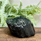 Black Tourmaline Raw Specimen Crystal 186g