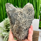 Smoky Quartz Cluster with Stand Heart Shaped Natural Crystal 1740g