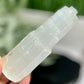 Satin Spar Selenite Tower Crystal Generator Morocco 430g 147mm