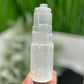 Satin Spar Selenite Tower Crystal Generator Morocco 430g 147mm