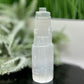 Satin Spar Selenite Tower Crystal Generator Morocco 378g 147mm