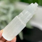 Satin Spar Selenite Tower Crystal Generator Morocco 378g 147mm