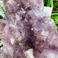 Amethyst with Cacoxenite Kitty Cat Cluster Healing Animal Crystal Carving 522g