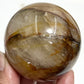 Golden Healer Quartz Sphere Healing Crystal Ball 332g 61mm