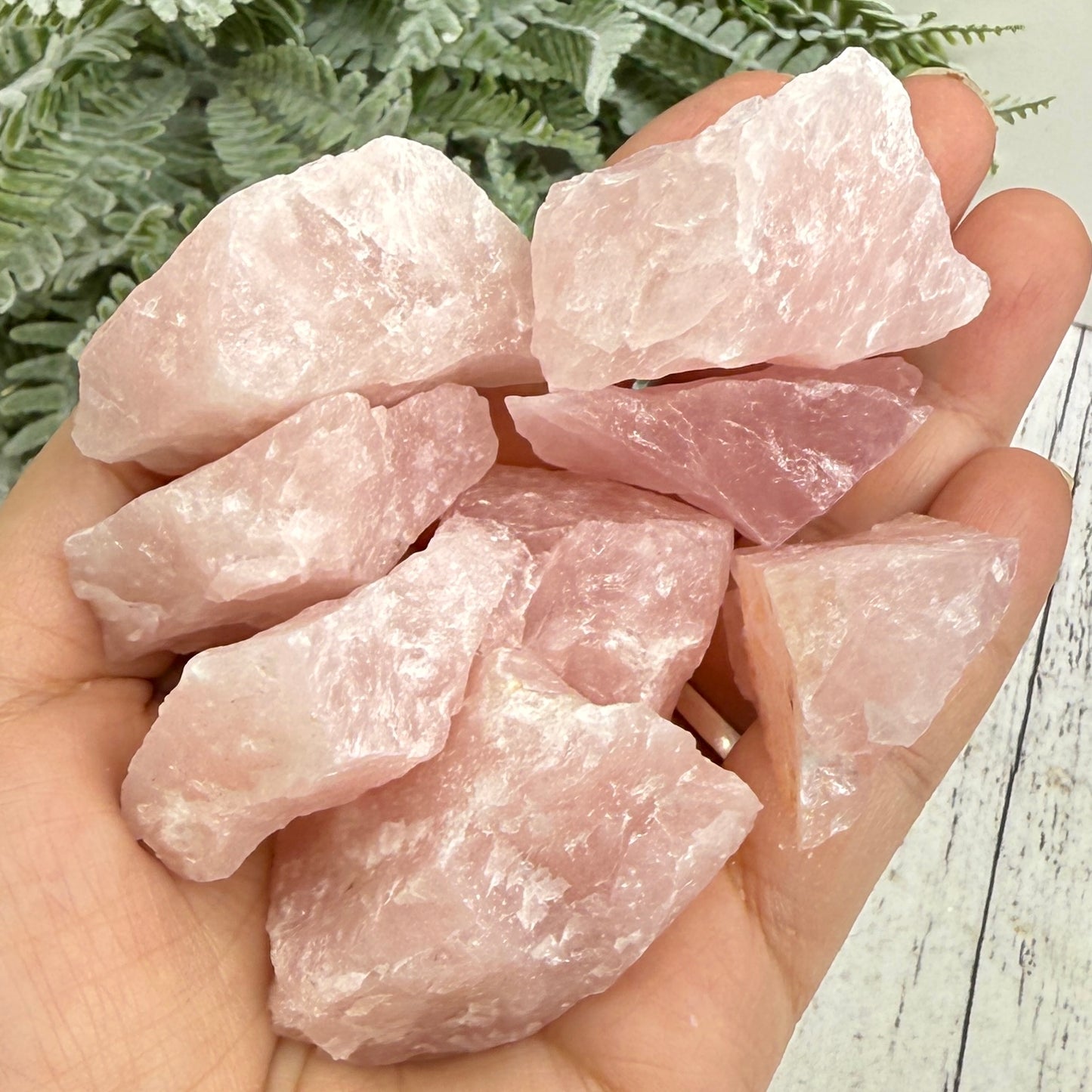 Rose Quartz Raw Chunks Specimens Natural Crystal 250g