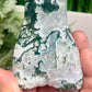 Tree Agate Goddess Angel Female Torso with Wings Crystal 438g