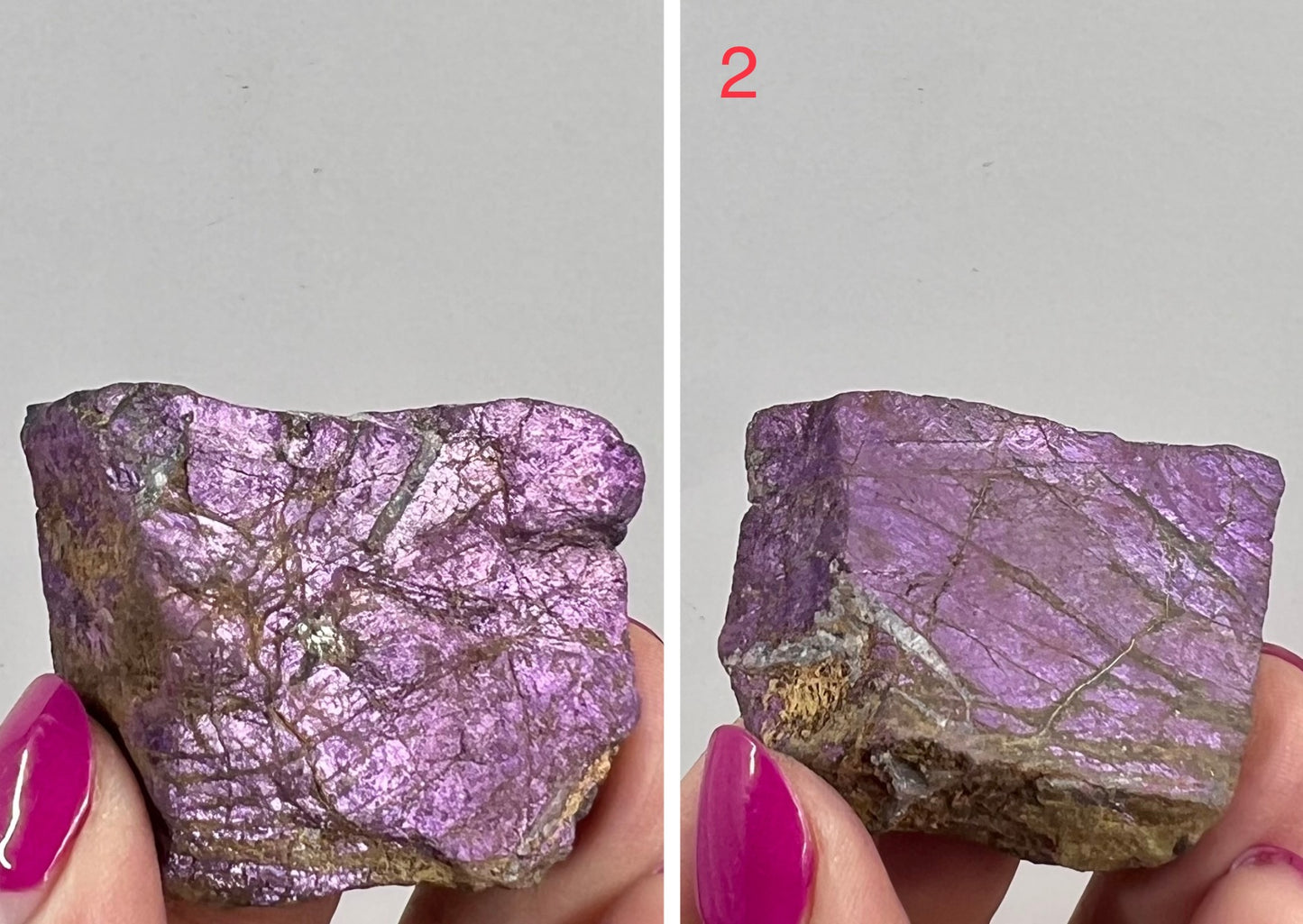 Raw Purpurite Mineral Rough Chunks Namibia Purpurite Heterosite Natural Crystal Australian Seller