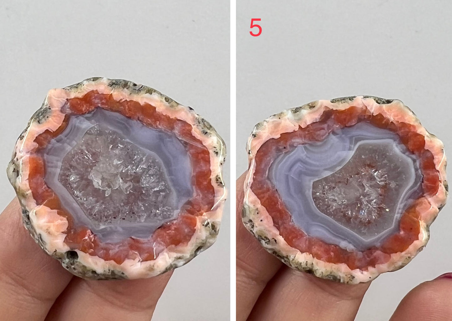 Agate Slice Slab Natural Raw Crystal Australian Seller