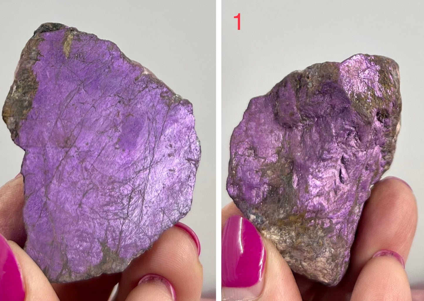 Raw Purpurite Mineral Rough Chunks Namibia Purpurite Heterosite Natural Crystal Australian Seller