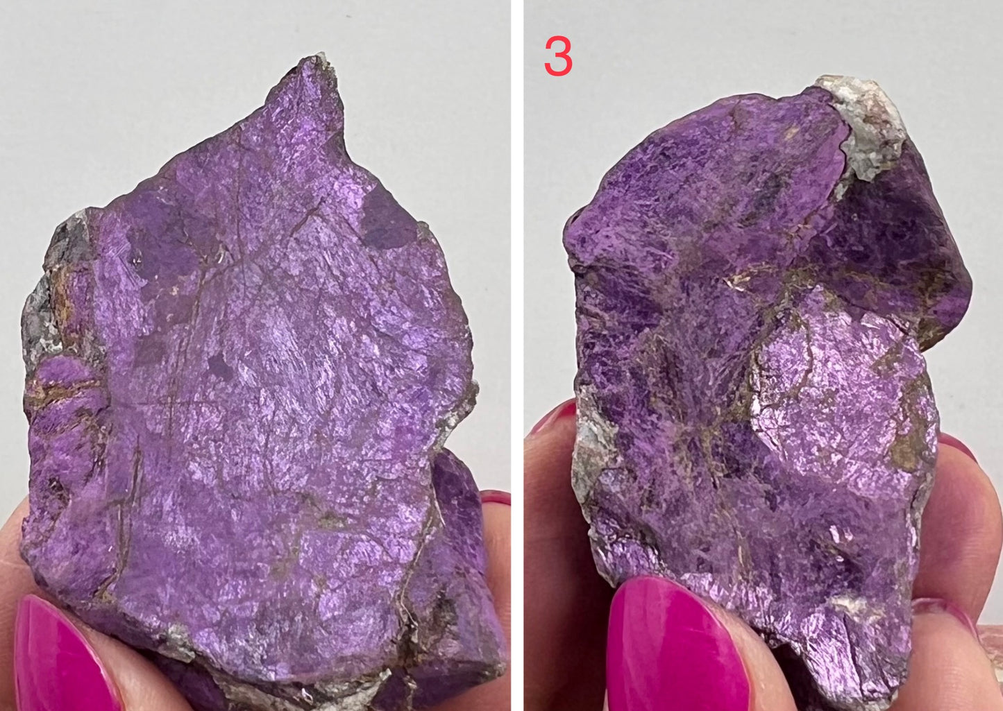 Raw Purpurite Mineral Rough Chunks Namibia Purpurite Heterosite Natural Crystal Australian Seller