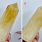 Golden Healer Quartz Points Towers Crystal Generators