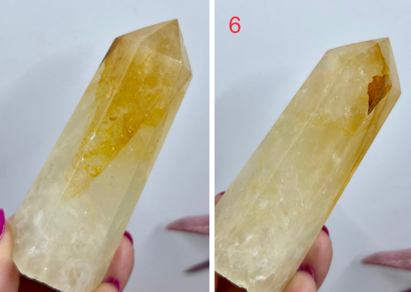 Golden Healer Quartz Points Towers Crystal Generators