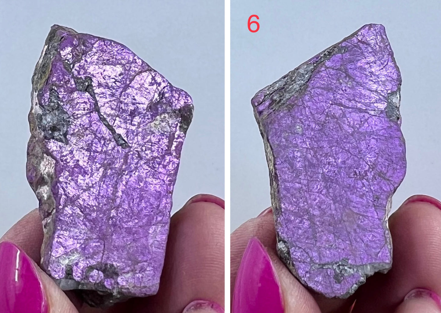 Raw Purpurite Mineral Rough Chunks Namibia Purpurite Heterosite Natural Crystal Australian Seller