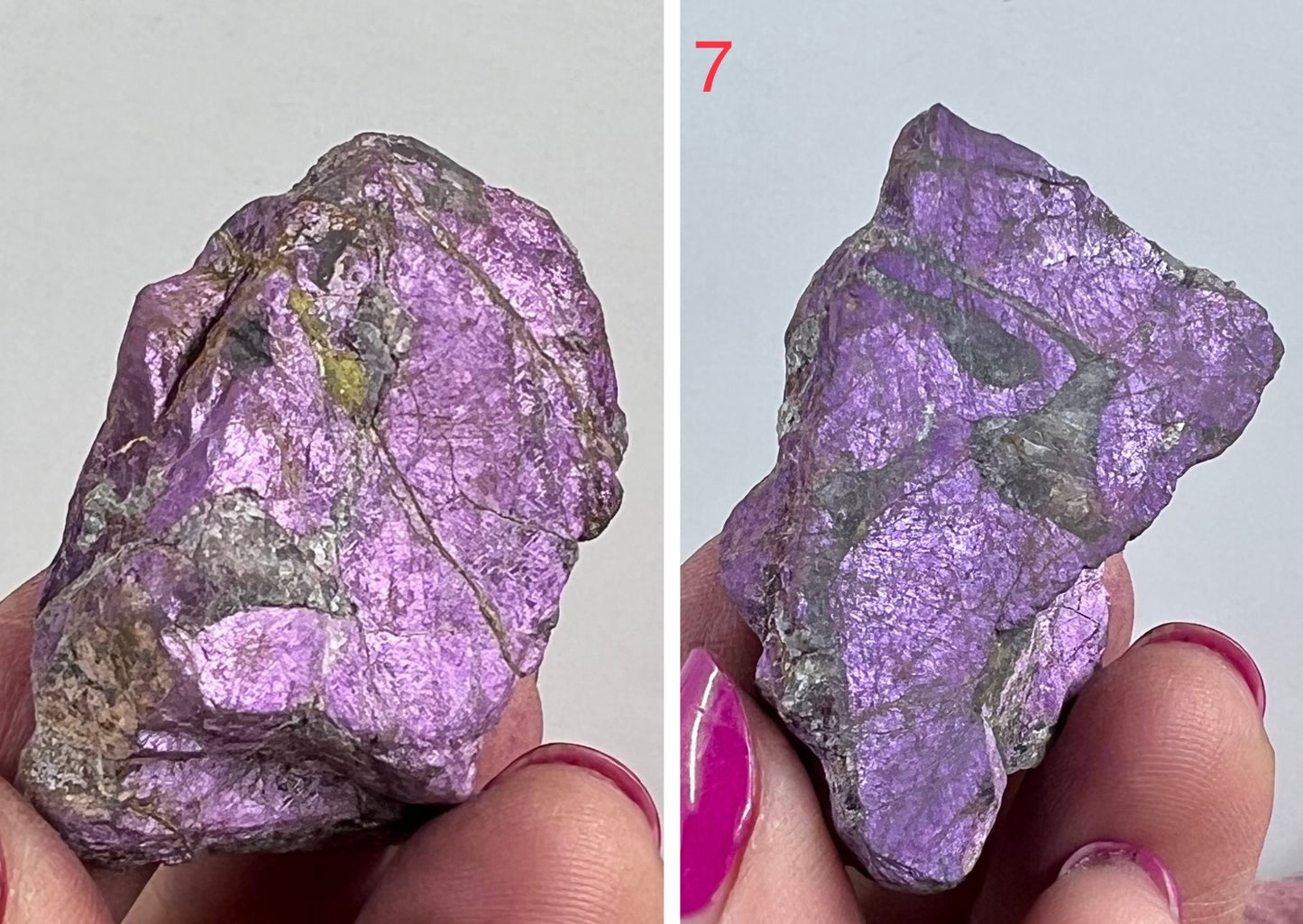 Raw Purpurite Mineral Rough Chunks Namibia Purpurite Heterosite Natural Crystal Australian Seller