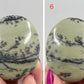 Dendritic Jasper Palm Stone Reiki Worry Natural Meditation Crystal