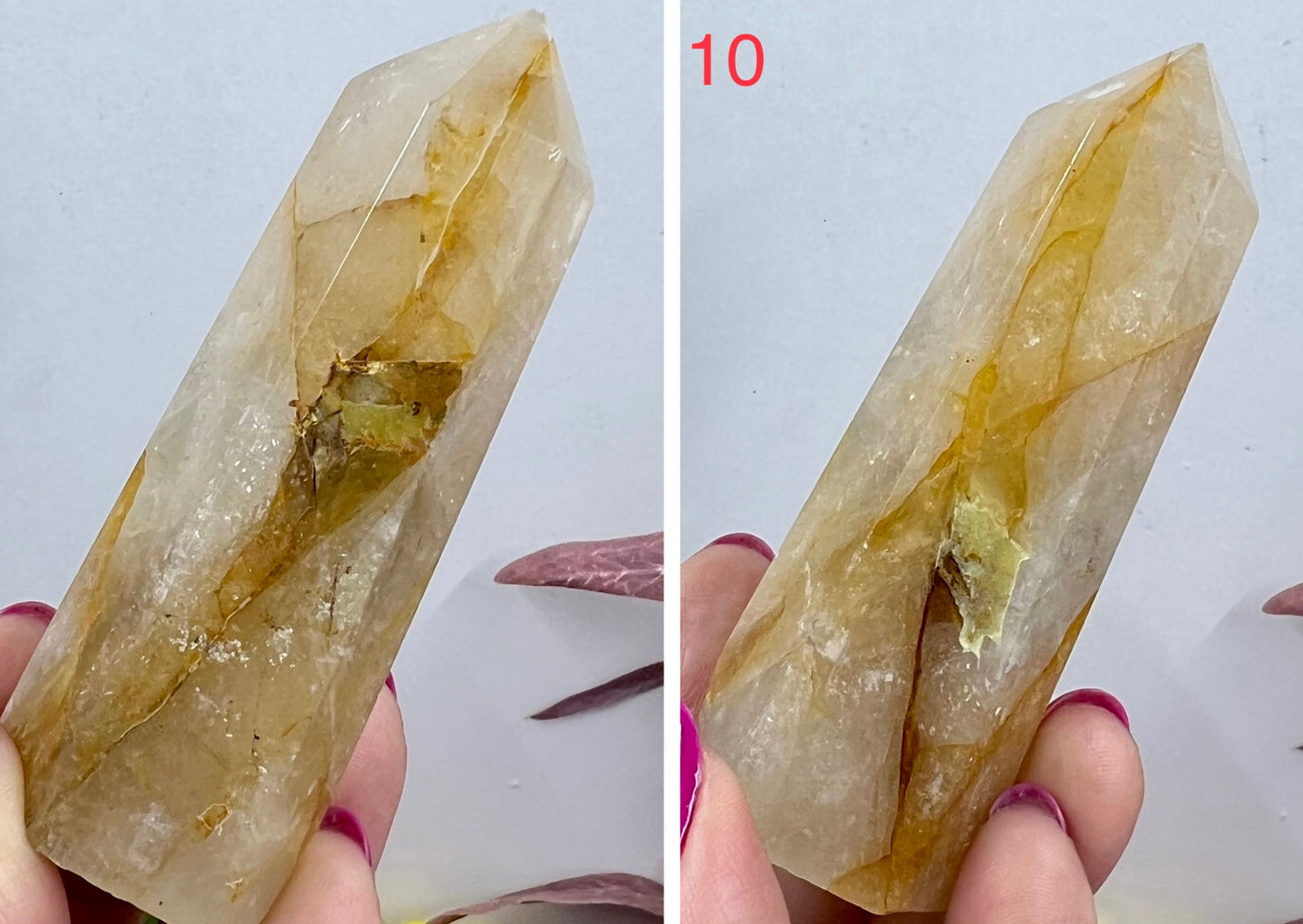 Golden Healer Quartz Points Towers Crystal Generators