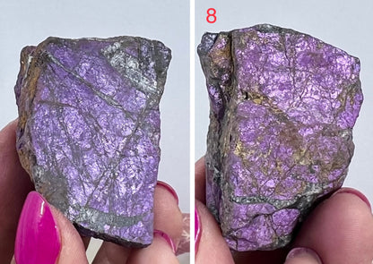 Raw Purpurite Mineral Rough Chunks Namibia Purpurite Heterosite Natural Crystal Australian Seller