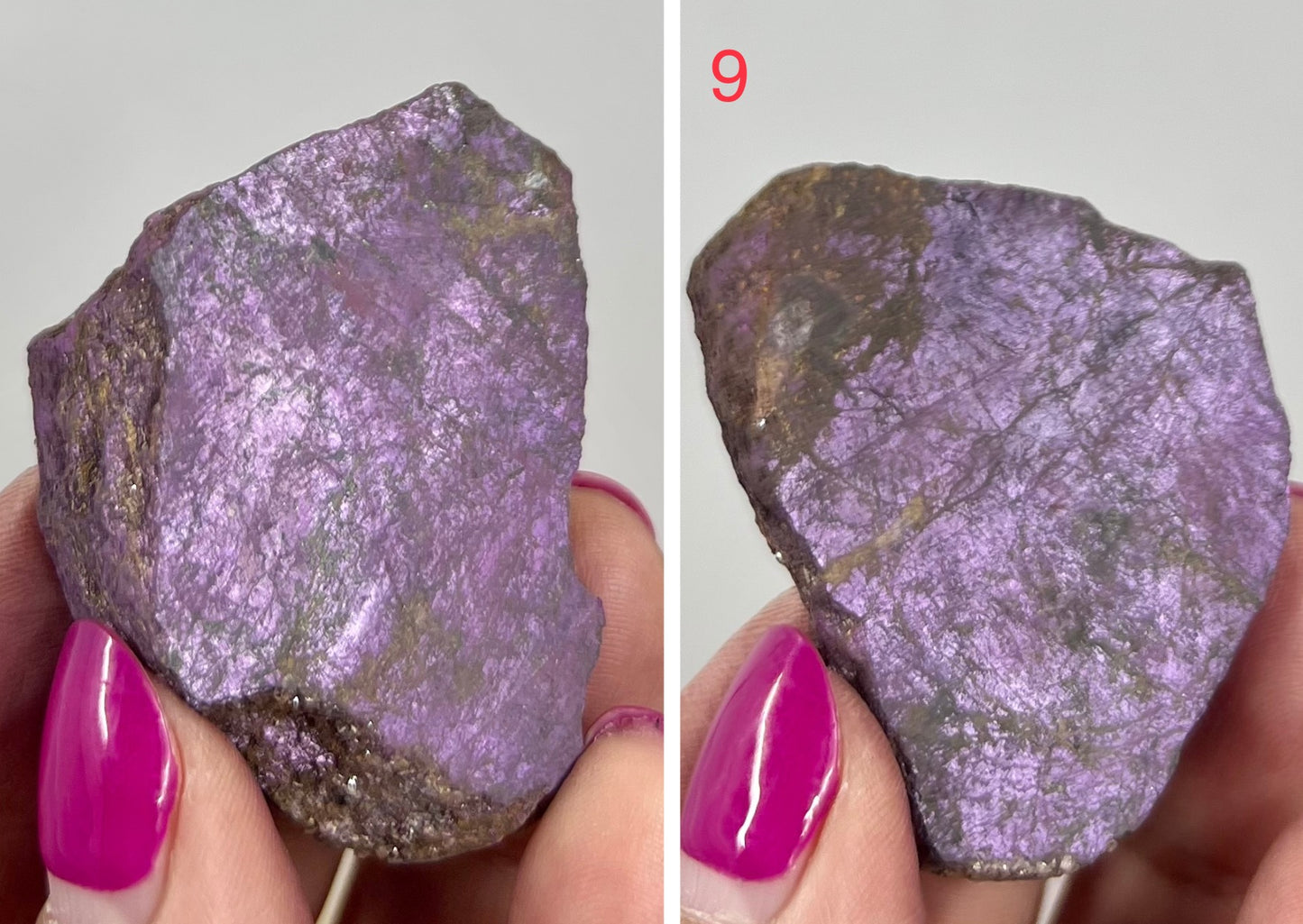 Raw Purpurite Mineral Rough Chunks Namibia Purpurite Heterosite Natural Crystal Australian Seller