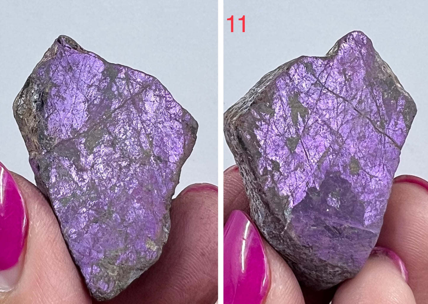 Raw Purpurite Mineral Rough Chunks Namibia Purpurite Heterosite Natural Crystal Australian Seller