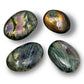 Labradorite Palm Stones Crystal Meditation Worry Reiki Healing Australian Seller