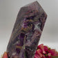 Large Druzy Sphalerite Fluorite Tower Crystal Generator