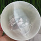 Satin Spar Selenite Round Bowl High Quality Crystal Carving 866g