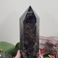 Smoky Quartz Tower Crystal Gemerator Rainbows 1071g 185mm