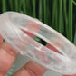 Clear Quartz Bangle Bracelet Gemstone Jewellery Crystal 62mm Diameter