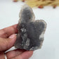 Natural Fluorite Specimen Natural Raw Crystal With Stand