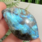 Labradorite Gemstone Cabochon DIY Jewellery Making Wire Wrapping Crystal 18g