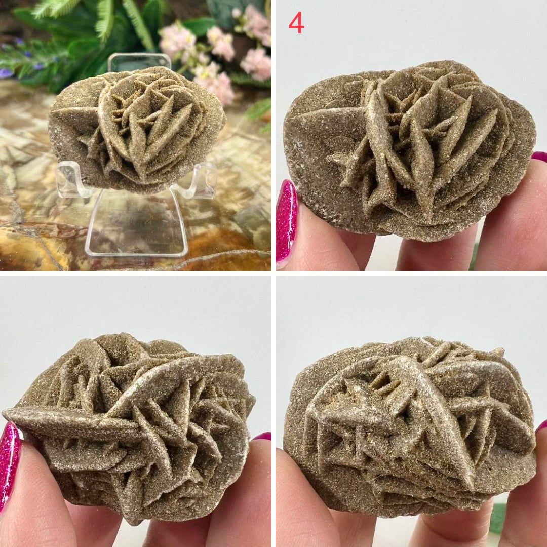 Desert Rose Calcite Specimens Natural Crystal