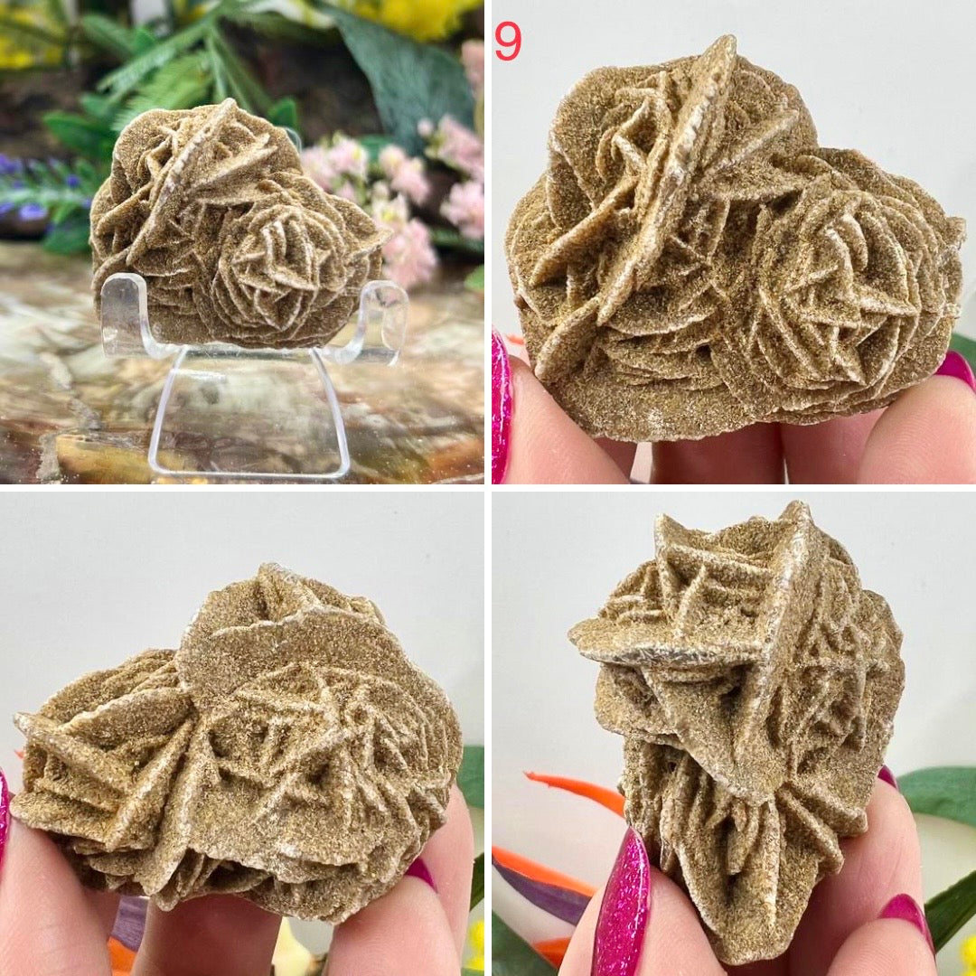 Desert Rose Calcite Specimens Natural Crystal