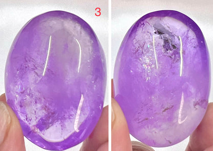 Ametrine Palm Stone Meditation Crystal Australian Seller