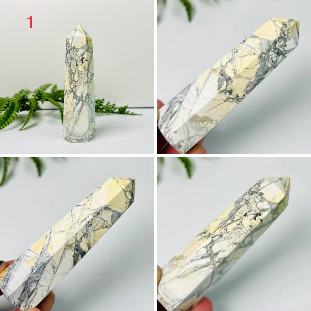 Maligano Jasper Points Crystal Generators Australian Seller