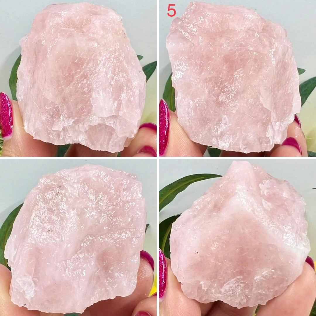 Rose Quartz Specimen Raw Crystal Australian Seller